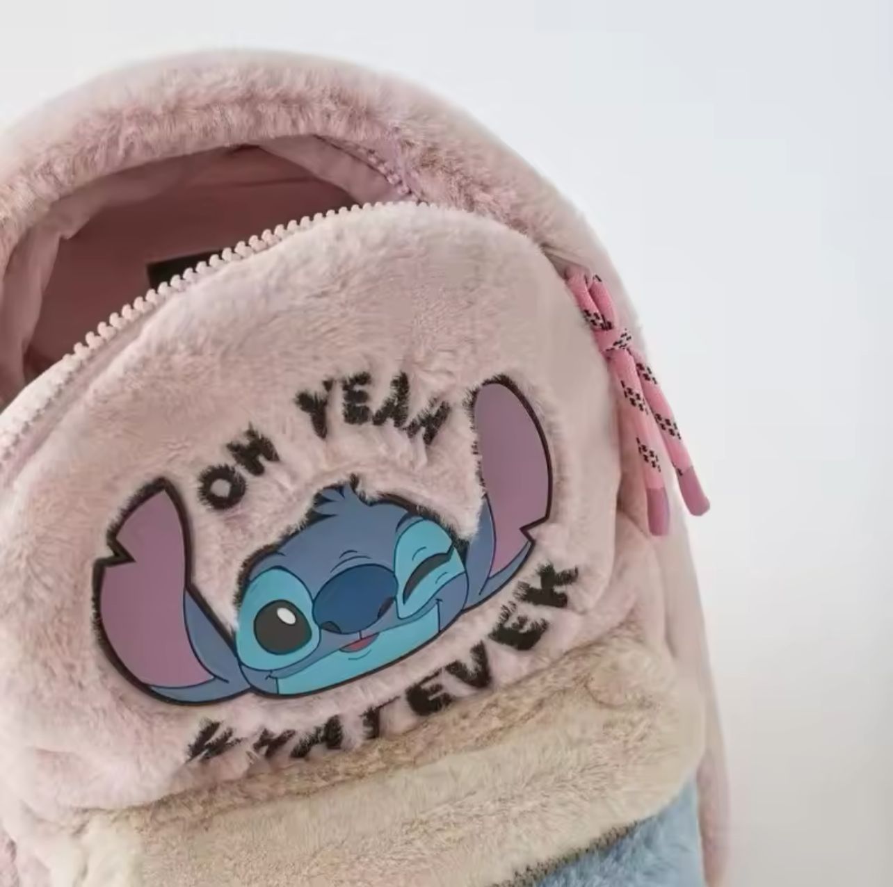 Morral afelpado stitch