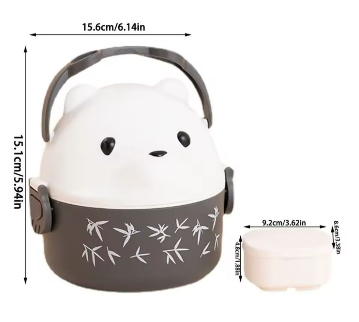 Fiambrera portátil teddy