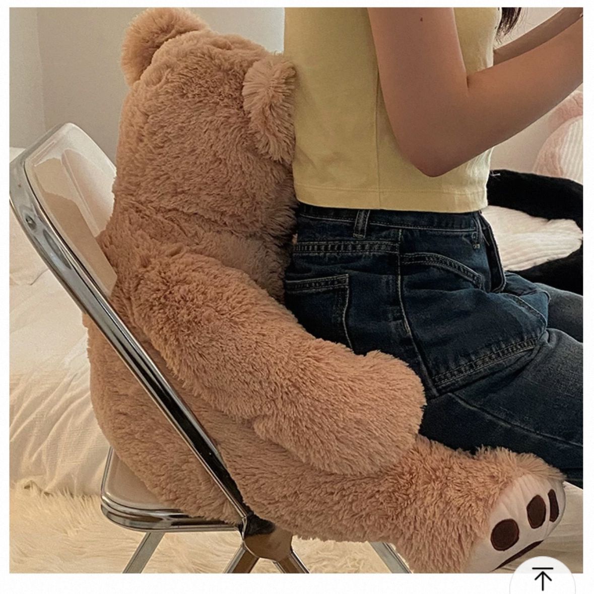 Silla peluche oso