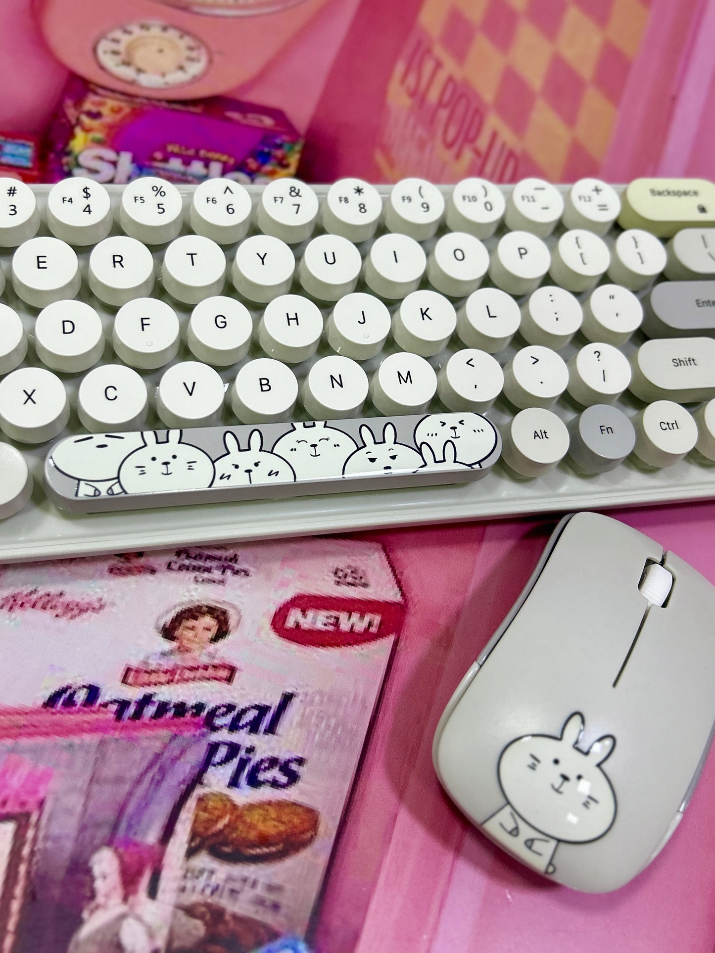 Teclado para portátil + Mouse.