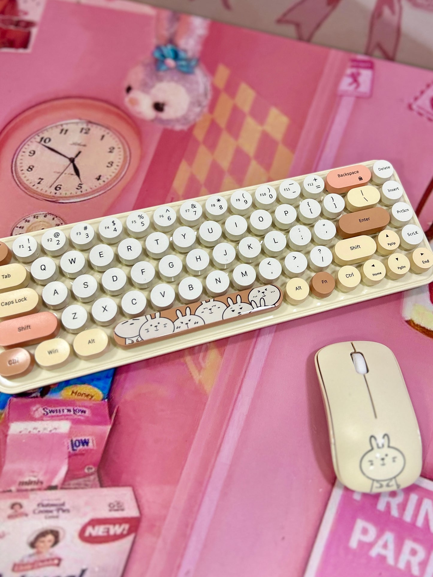 Teclado para portátil + Mouse.
