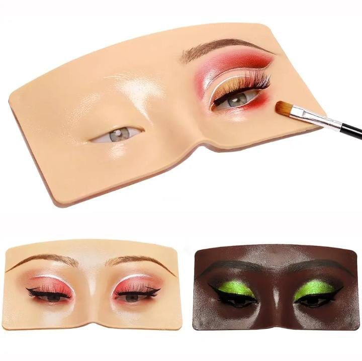 Simulador de rostro para maquillaje.