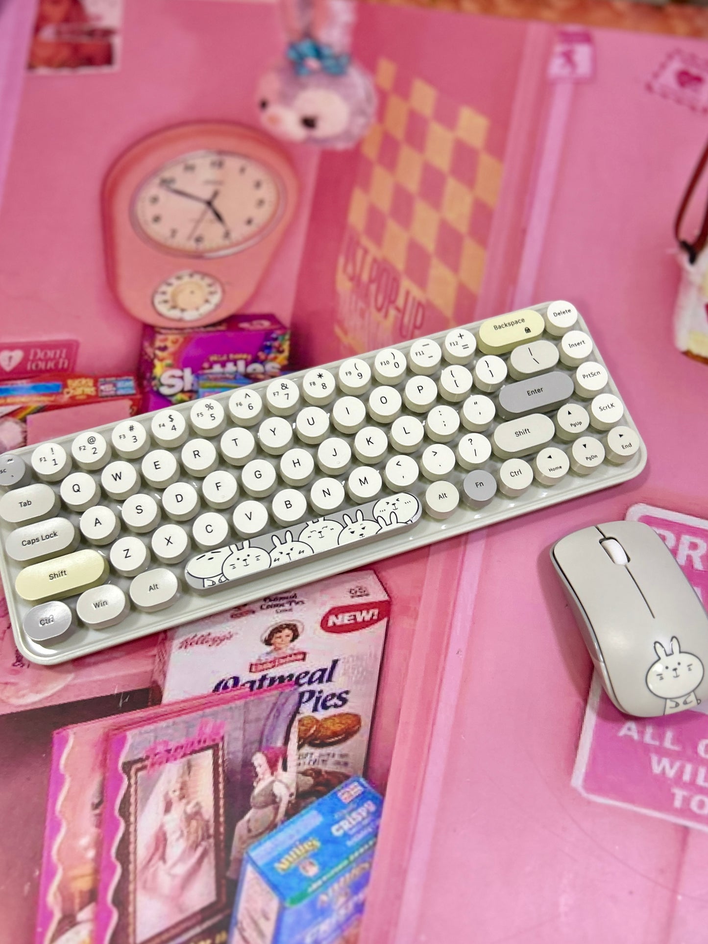 Teclado para portátil + Mouse.