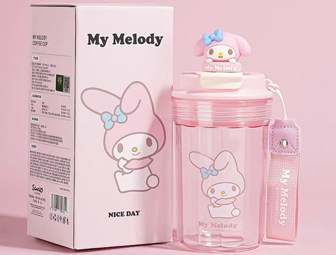 Vaso Sanrio en pasta