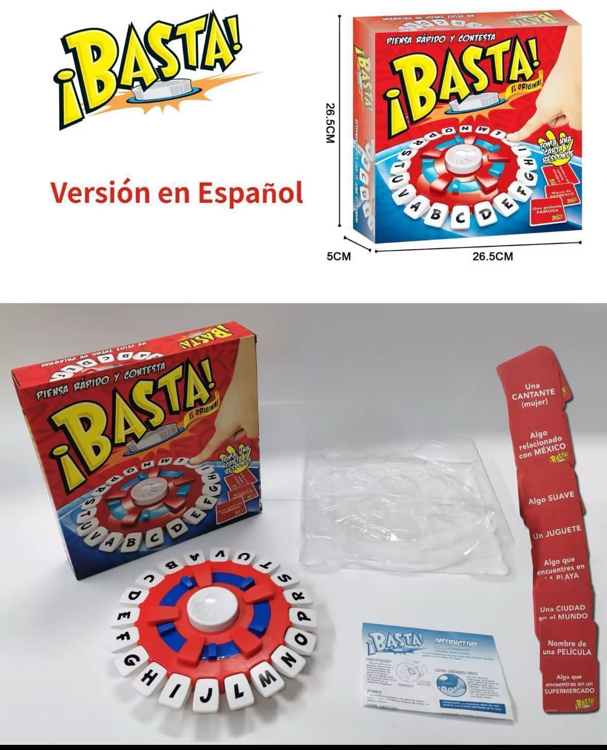 Juego de mesa “Basta”