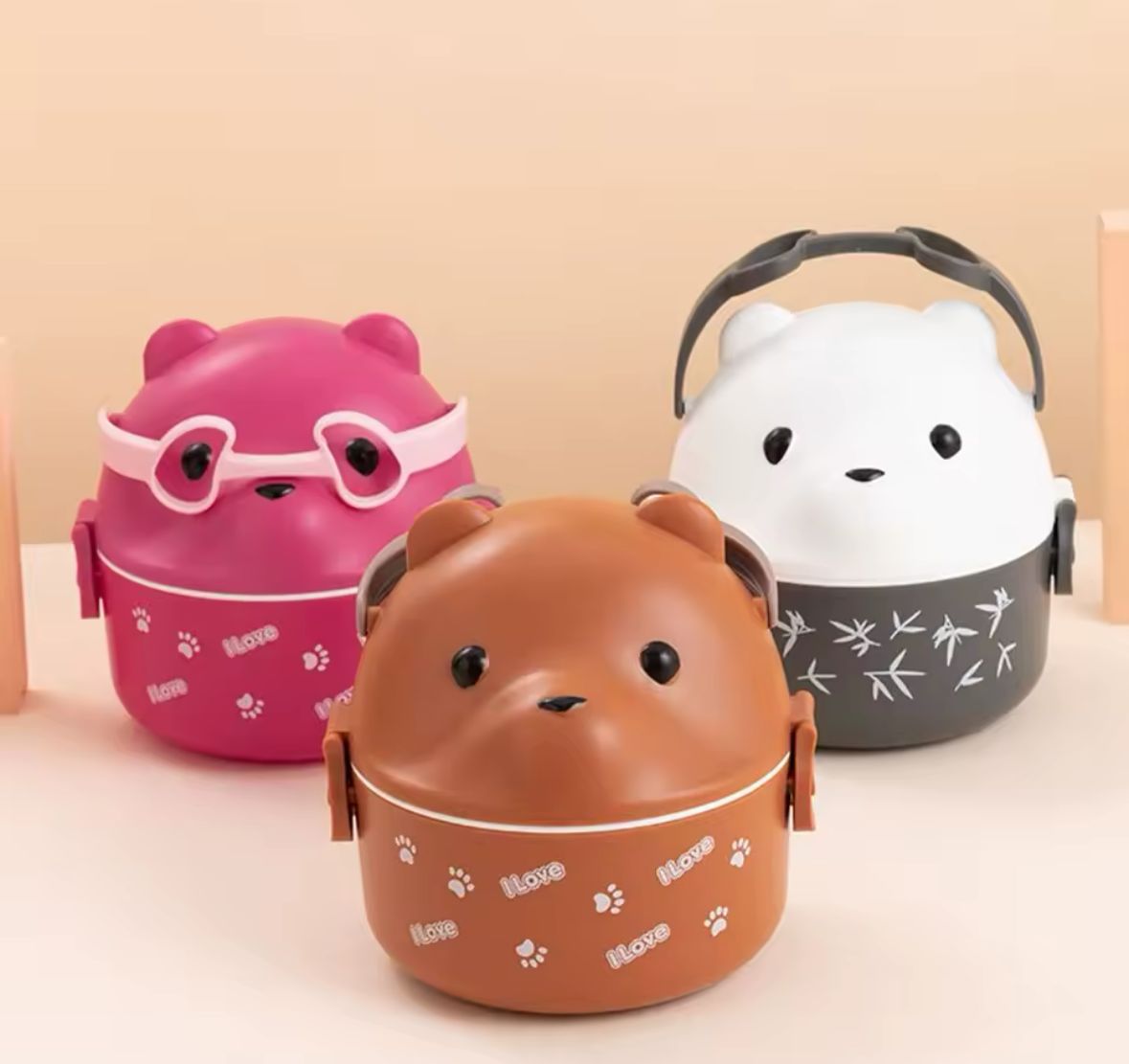 Fiambrera portátil teddy