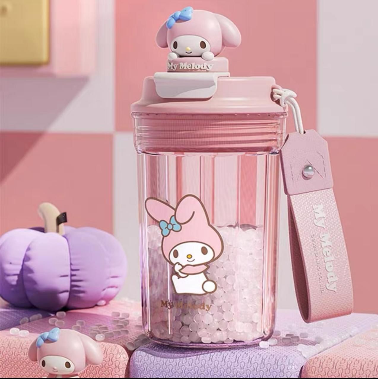 Vaso Sanrio en pasta