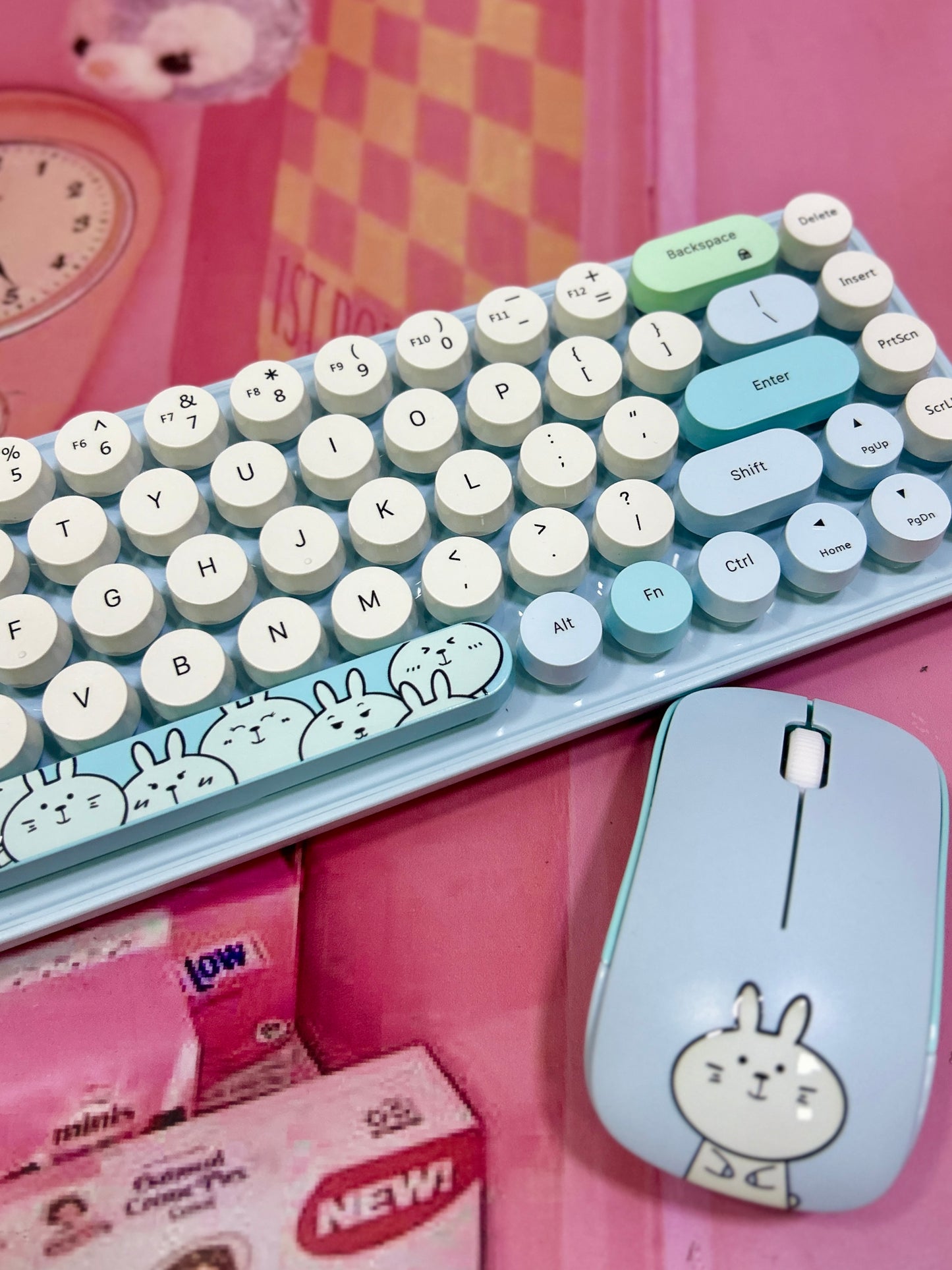 Teclado para portátil + Mouse.