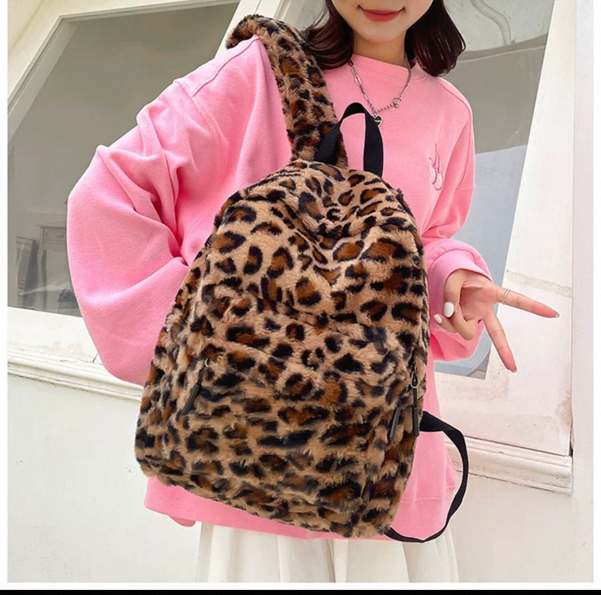 Morral afelpado de Leopardo