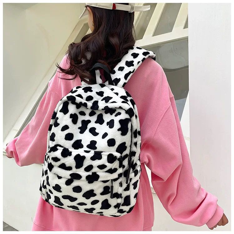 Morral afelpado vaca