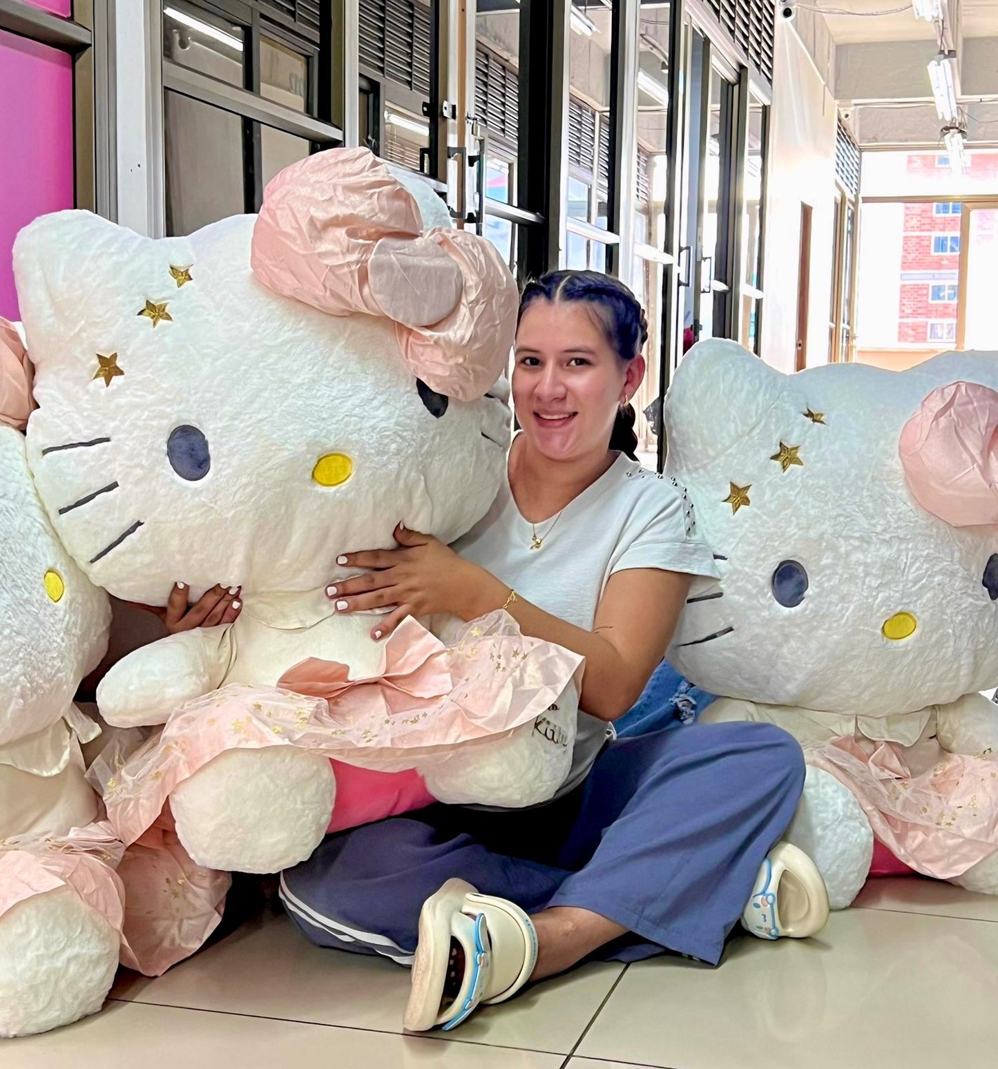 Peluche hello kitty gigante