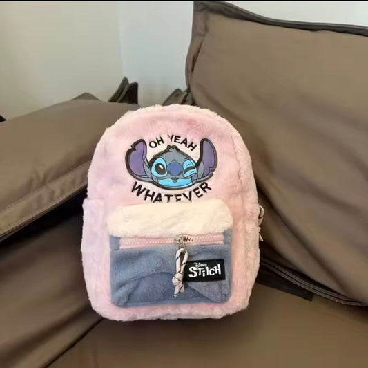 Morral afelpado stitch
