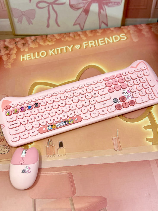 Teclado gatuno + Mouse.
