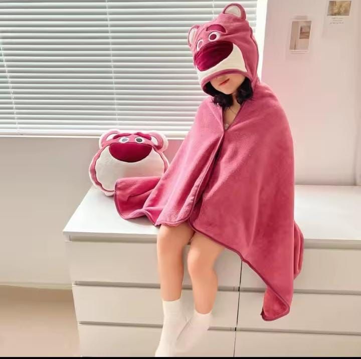 Toalla salida de Baño capucha de personajes